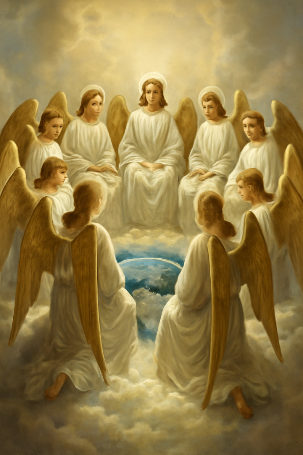 Angelic Council Over Earth
