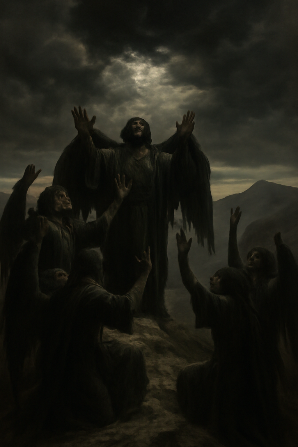 Fallen Angels' Oath on Mount Hermon